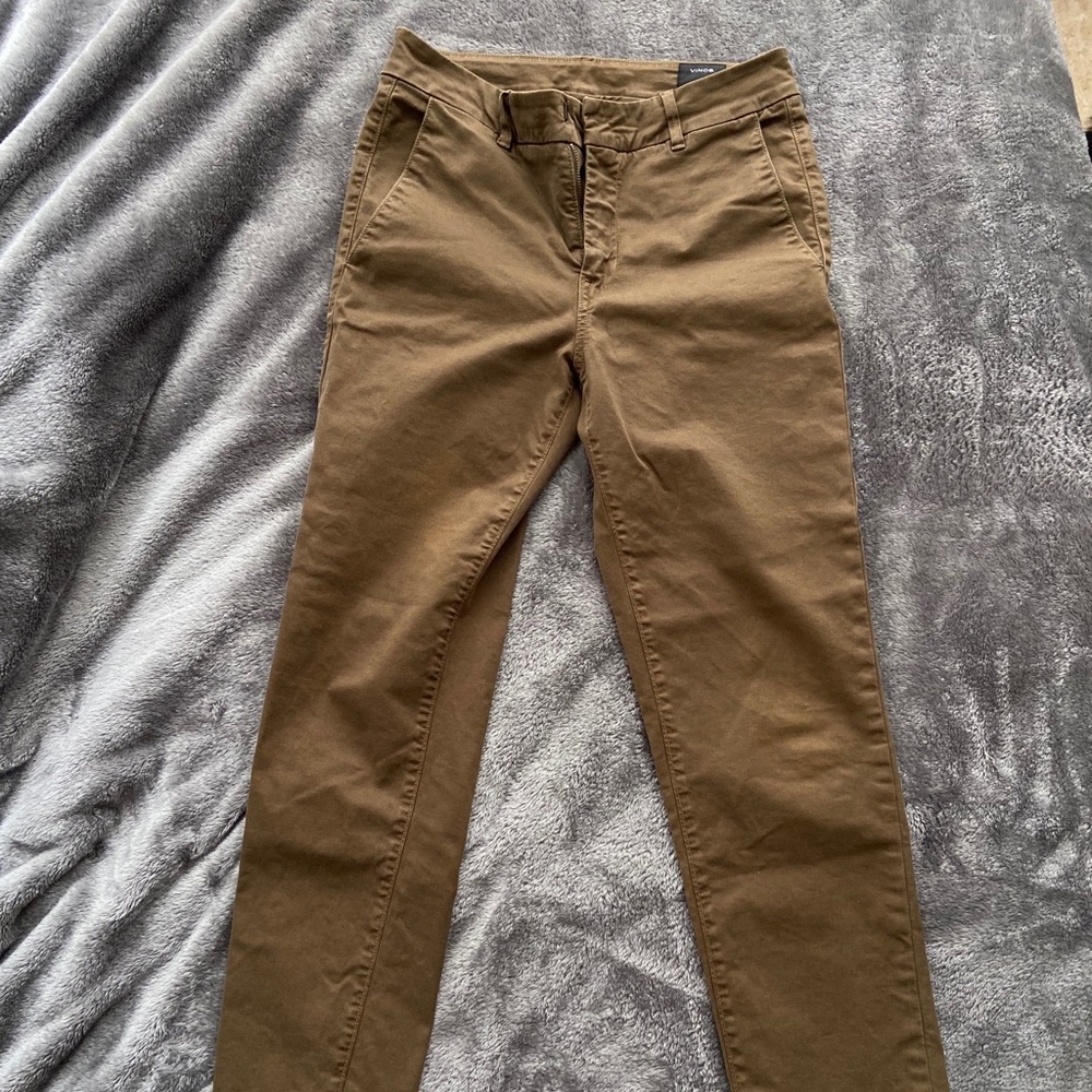 Vince khaki ankle pant Chino Size 28